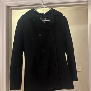Black coat